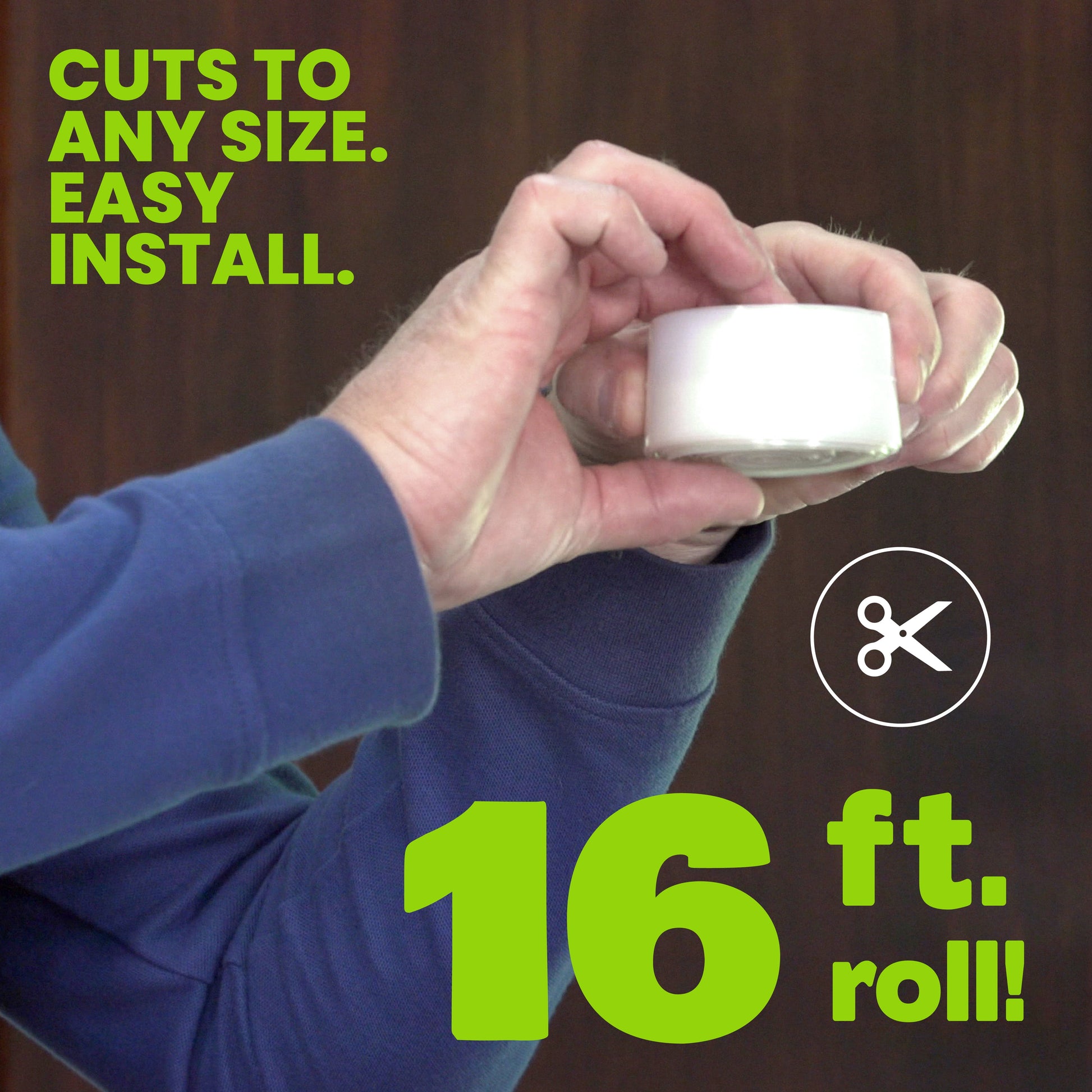 Alien Seal Draft Seal Window Door Seal Strip Transparent Windproof Sealing Tape Self Adhesive Draft Seal Tape 3 Rolls 49Ft