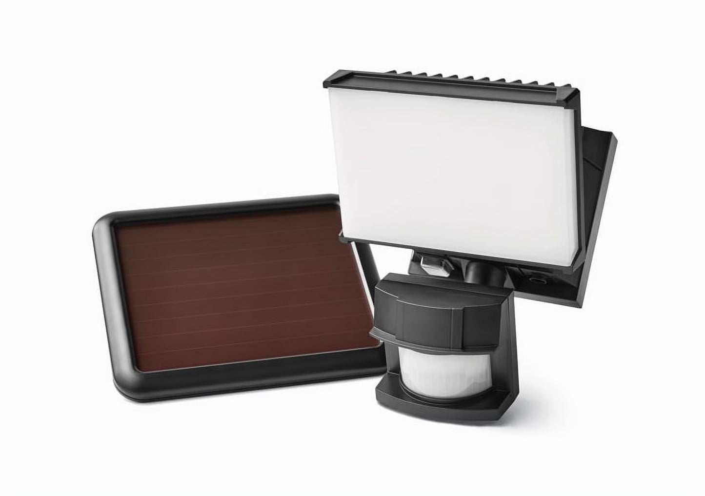 One Head Adjustable LED Solar Powered Motion Outdoor Security Flood Light, 1000 Lumens