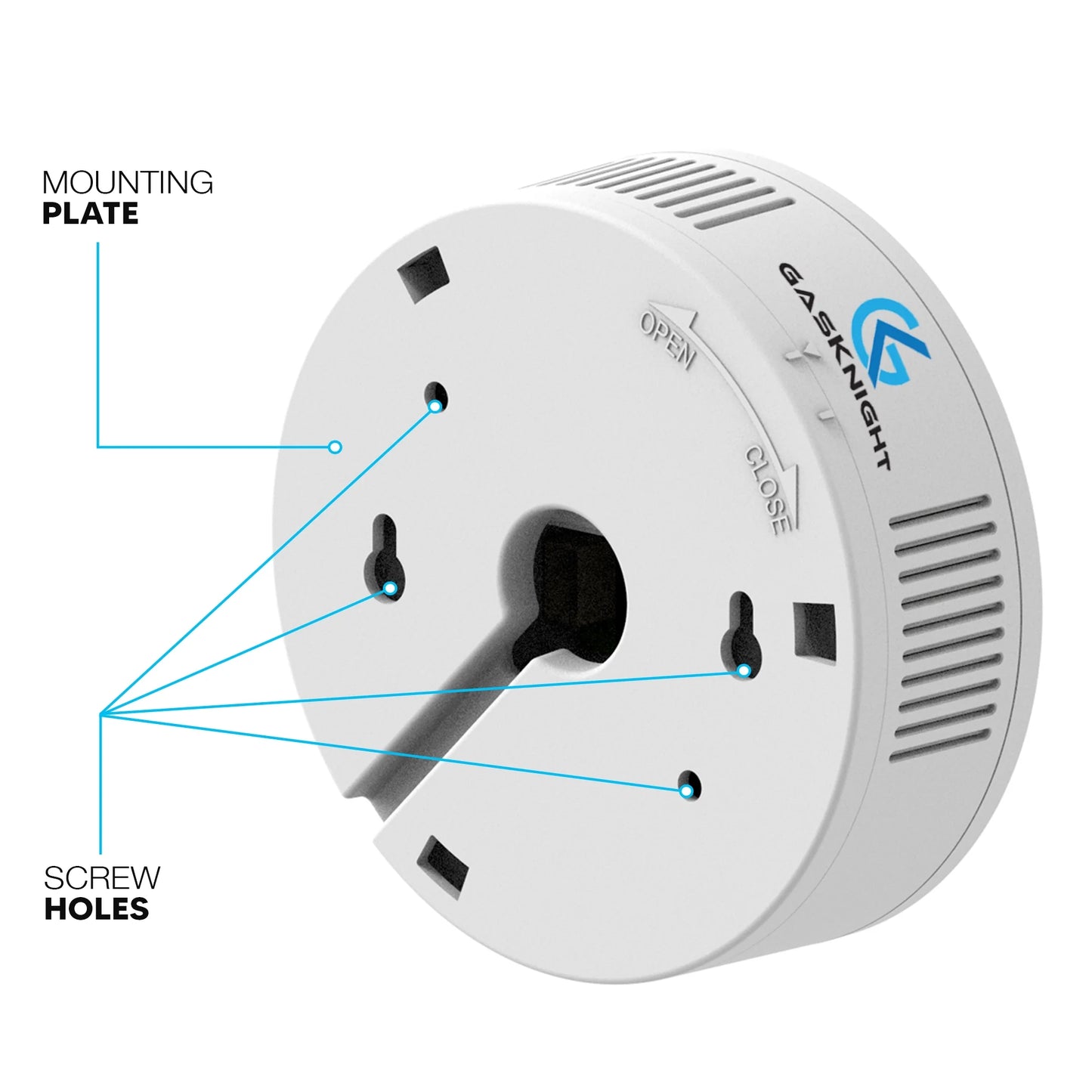 2.0 Natural Gas Detector, Propane Detector, Natural Gas Leak Detection. Plug-In Gas Leak Alarm W LCD Display