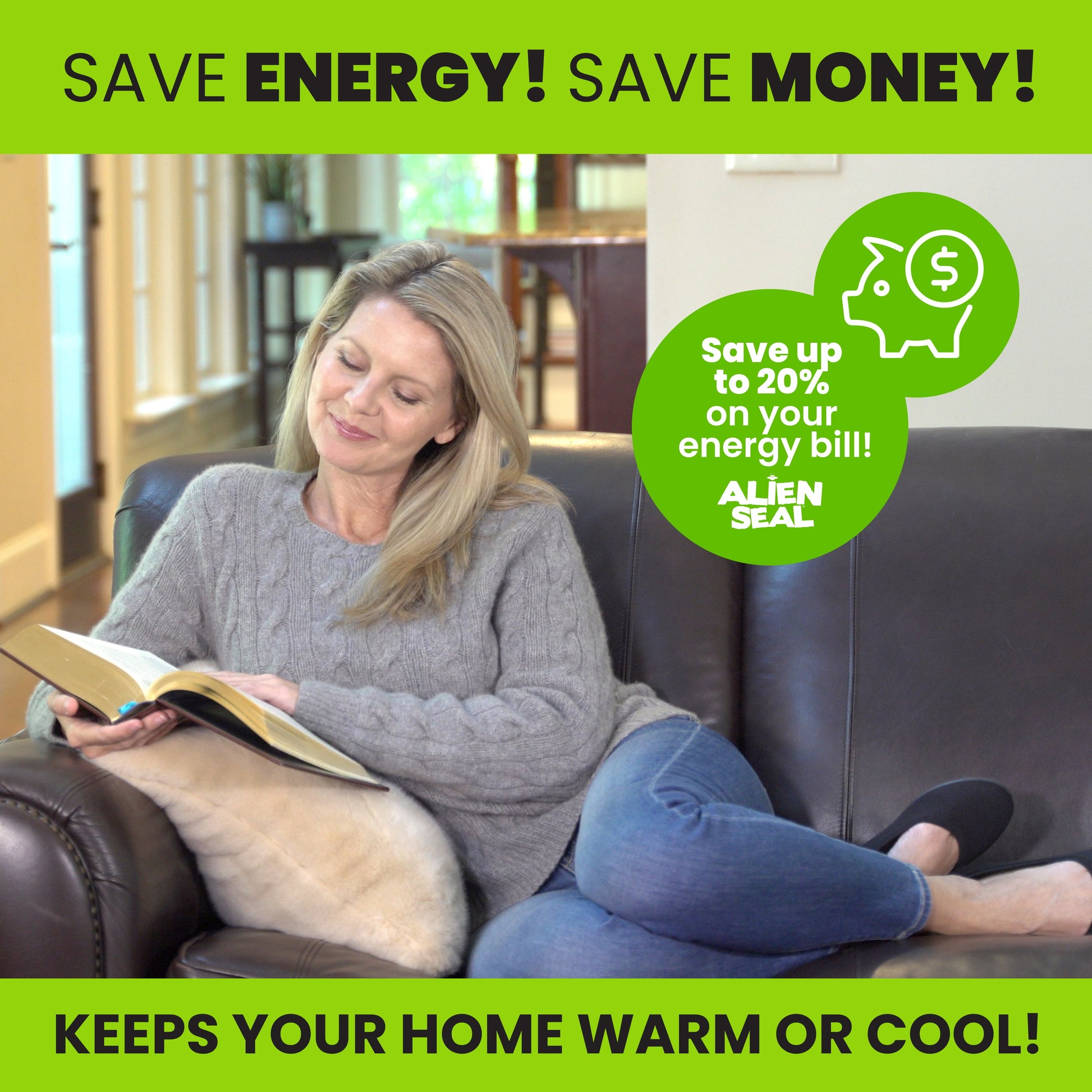 Alien Seal Draft Seal Window Door Seal Strip Transparent Windproof Sealing Tape Self Adhesive Draft Seal Tape 3 Rolls 49Ft